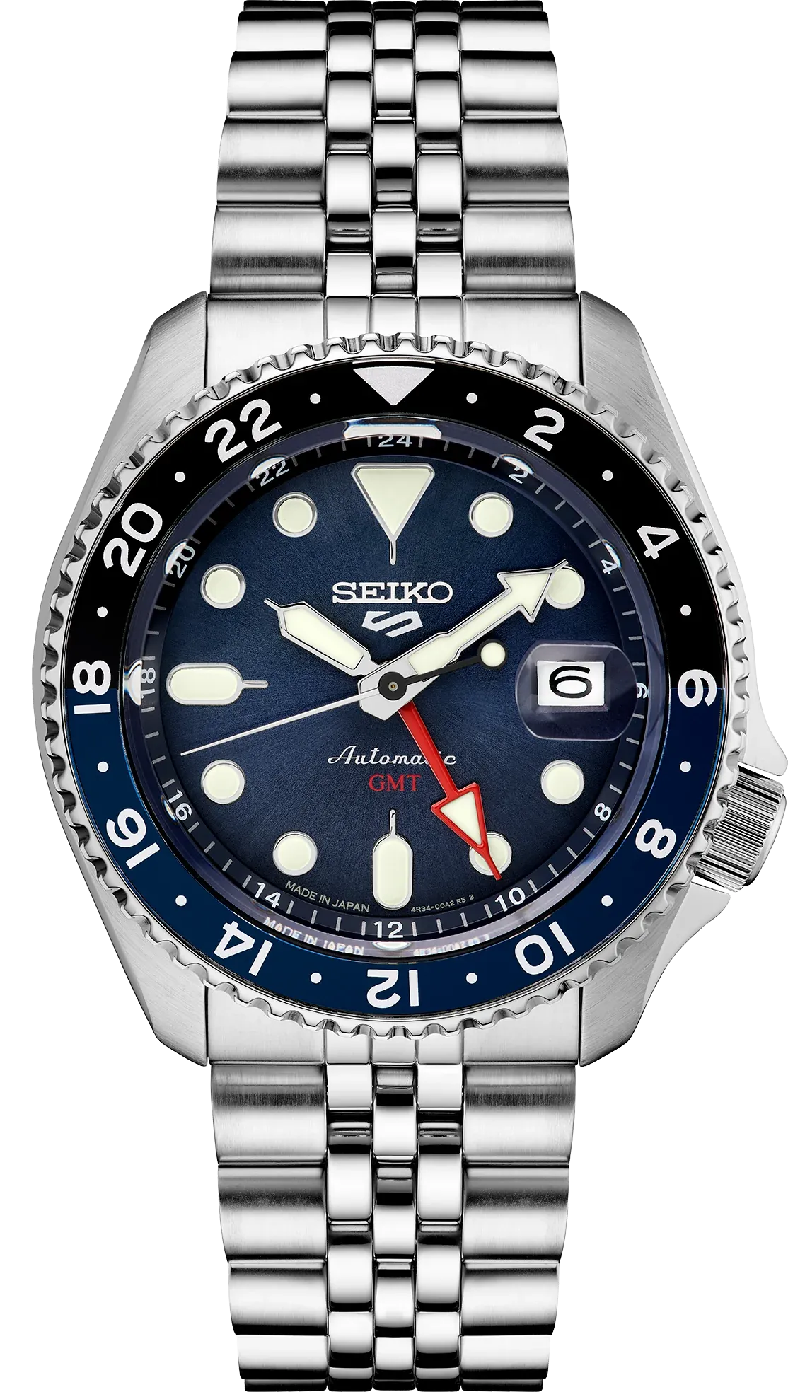 SEIKO-5 SPORTS SS AUTOMATIC BLUCALD  SSK003