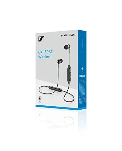 SENNHEISER CX 150BT Bluetooth 5.0 Wireless Headphone - 10 Hour Battery Life - Two Device Connectivity