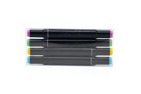 Set Of 4 Dual Tipped Markers