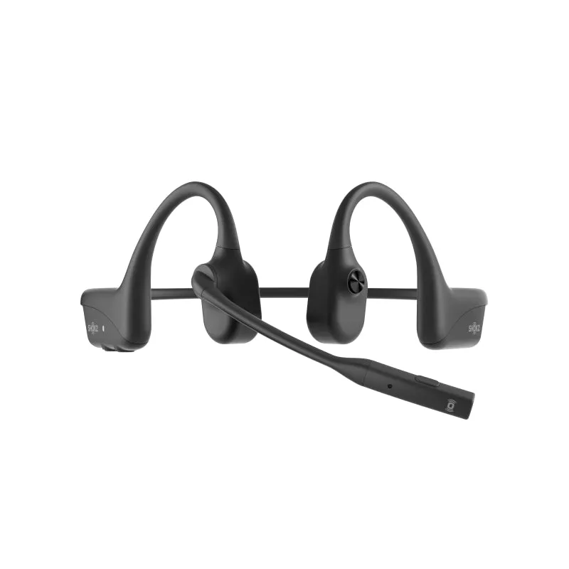 SHOKZ OpenComm 2 UC Stereo Bone Conduction Bluetooth Headset with Wireless USB-A Adapter