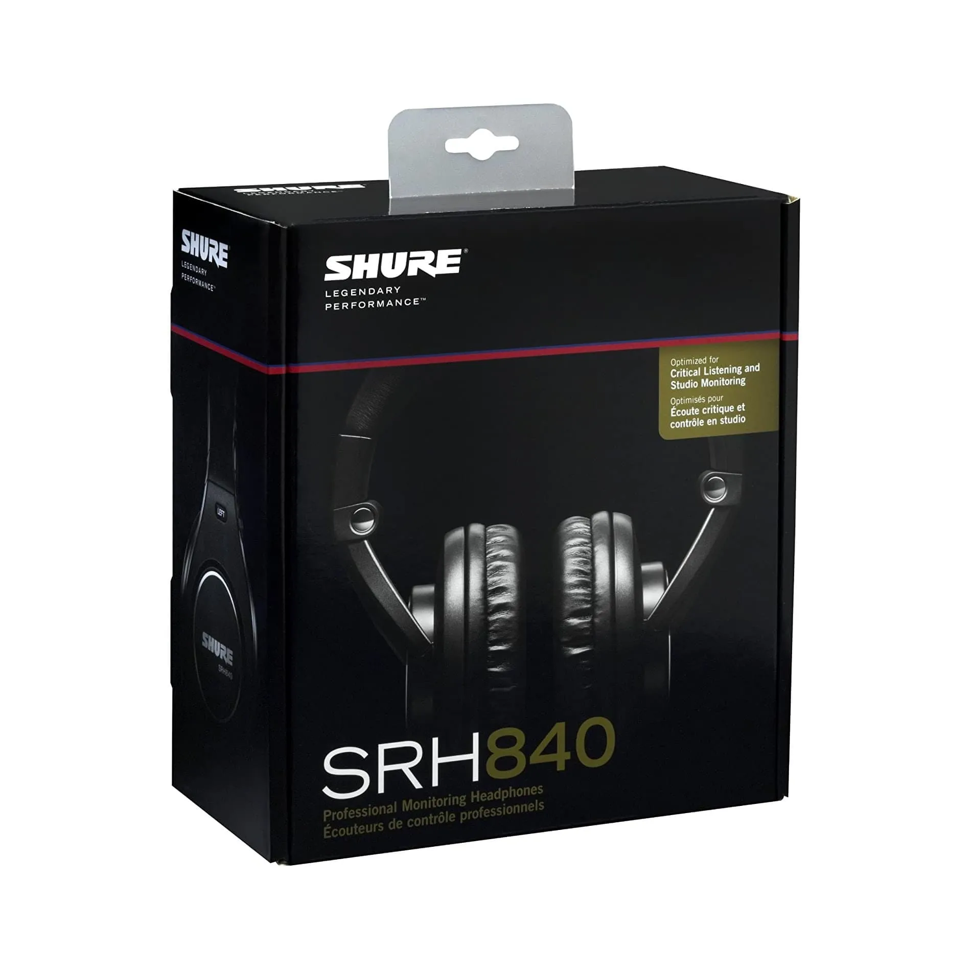 Shure SRH840 Professional Closed-Back Headphones