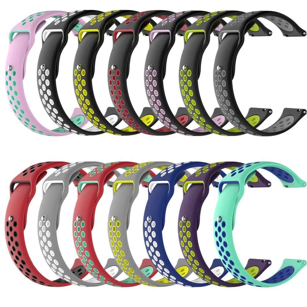 Silicone Sports Straps Compatible with the Garmin Forerunner 165