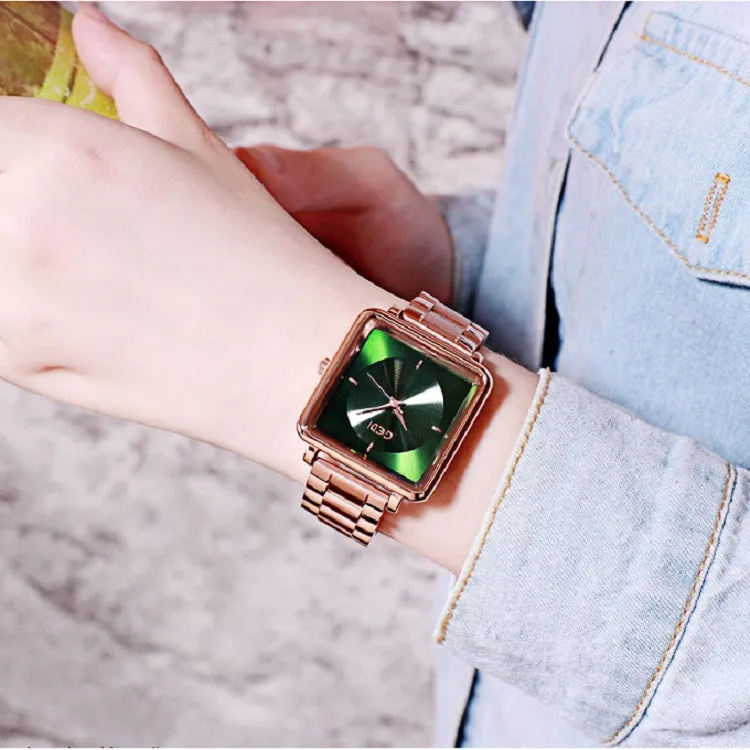 Simple Square Pattern Women's watch