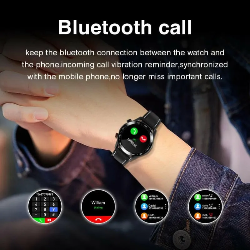 Smart Watch with Bluetooth Calling and Waterproof Touch Screen for Android Ios