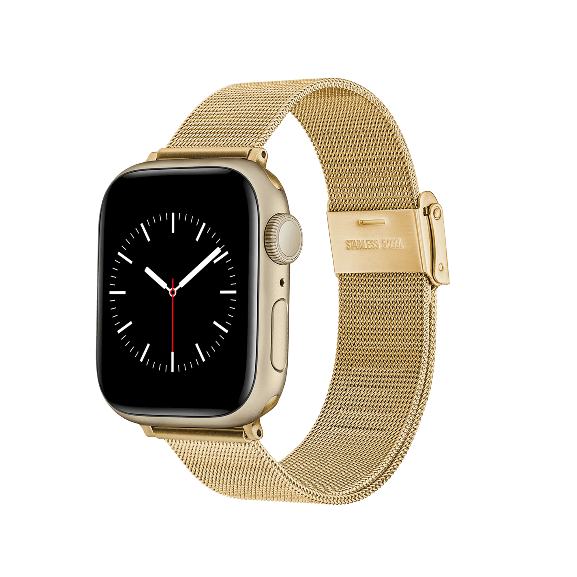 Smartwatch Mesh Strap Gold