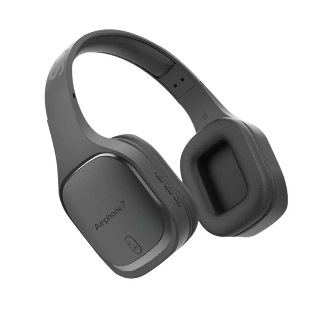 SonicGear Airphone VII Bluetooth Headphones Black Gray