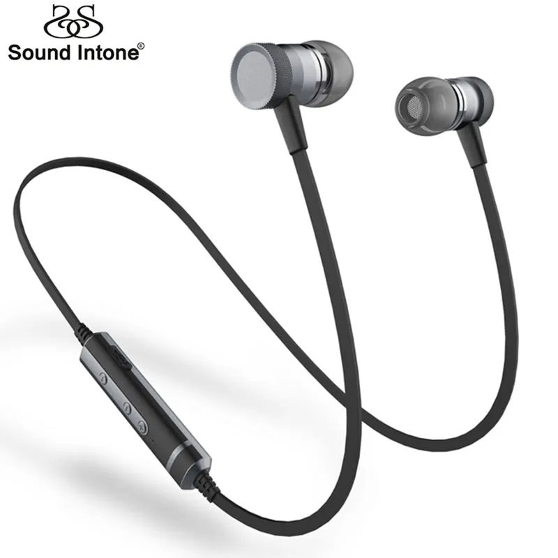 Sound Intone H6 Bluetooth Earphones Running Sport with Mic Wireless Earphones Bass Bluetooth Headsets In Ear For iPhone Xiaomi