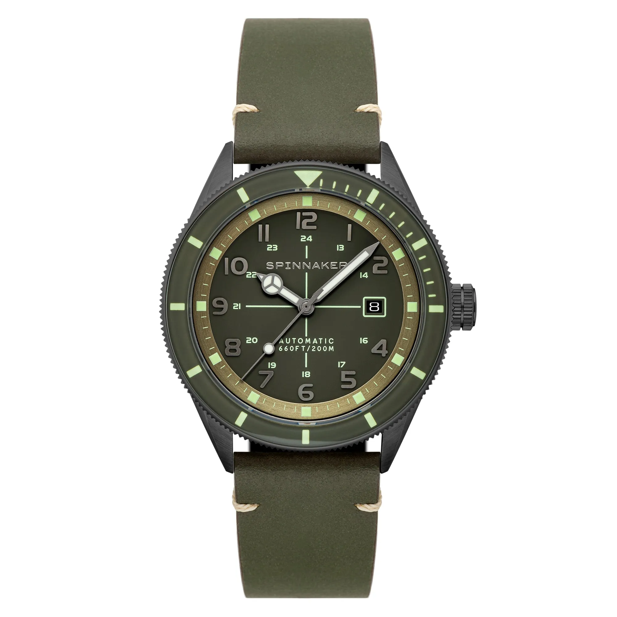 Spinnaker Cahill Automatic Moss Green Men's Watch SP-5064-02