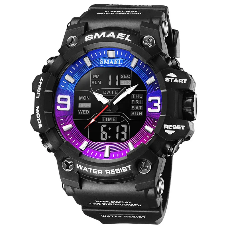 Sports Waterproof Electronic Watch Multi-function