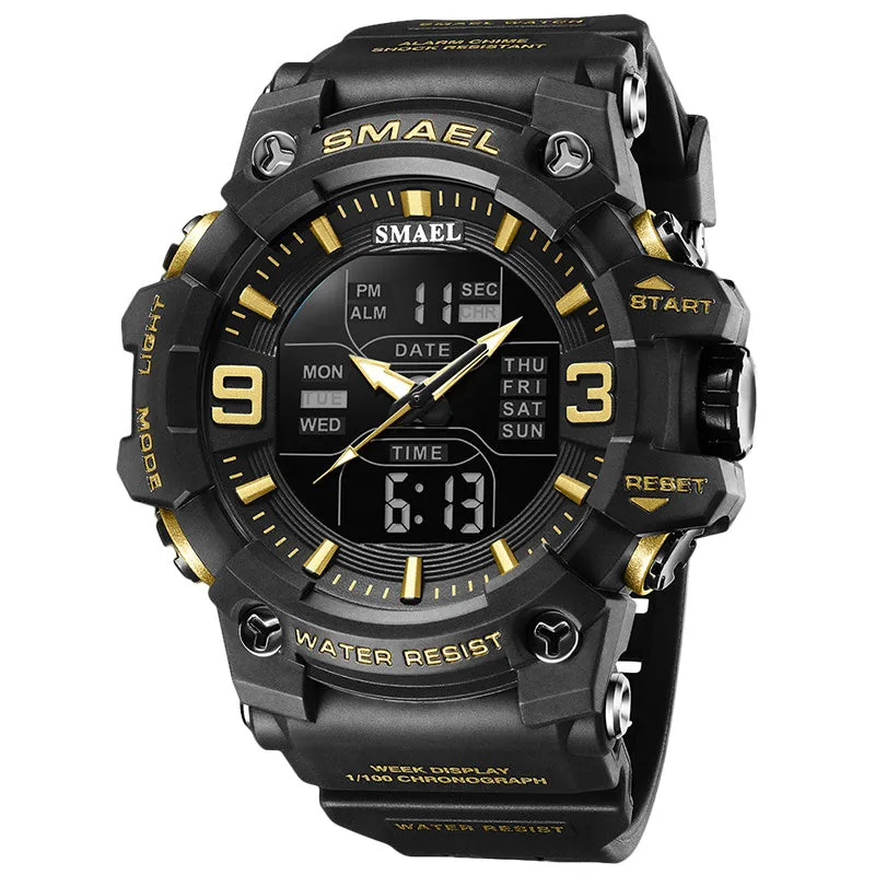 Sports Waterproof Electronic Watch Multi-function