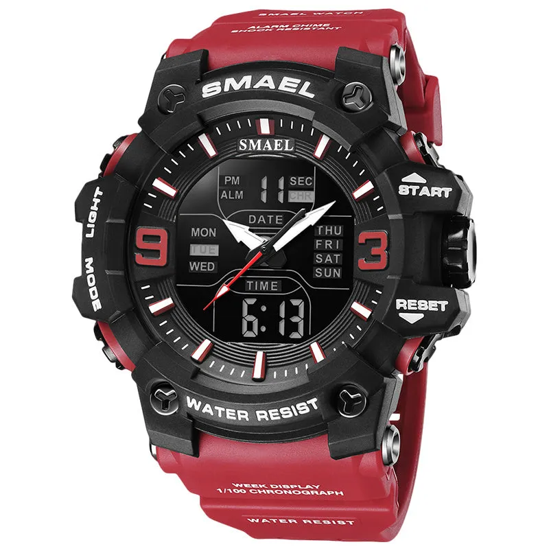 Sports Waterproof Electronic Watch Multi-function