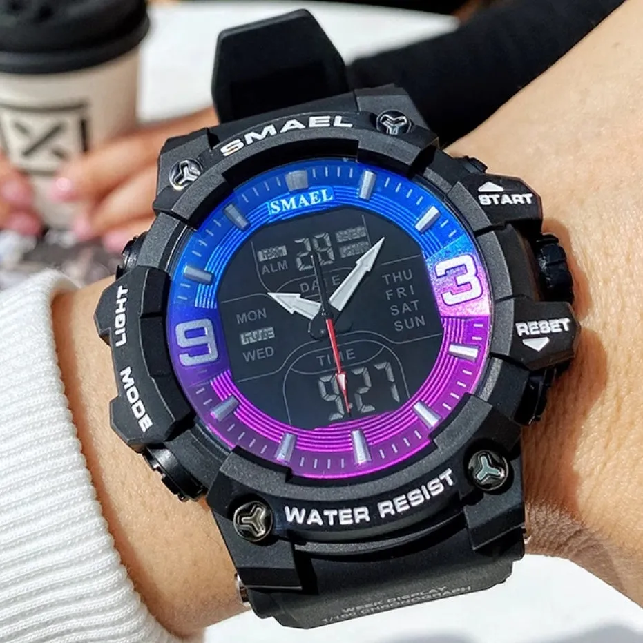 Sports Waterproof Electronic Watch Multi-function