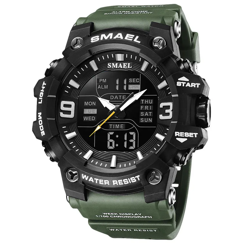 Sports Waterproof Electronic Watch Multi-function