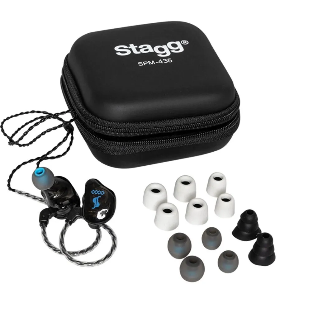 Stagg CLEAR High Resolution 4-Driver Sound Isolating In-Ear-Monitors