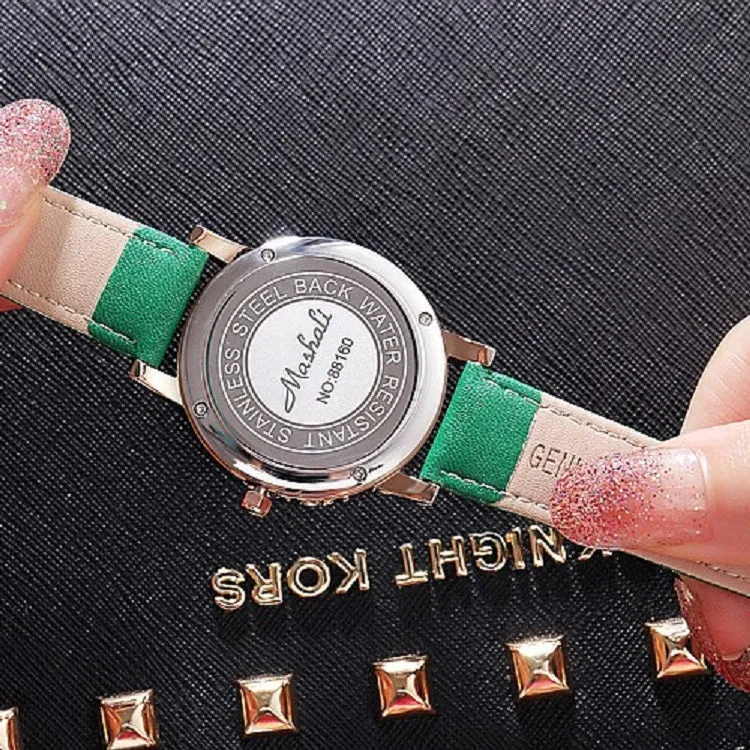 Starry Leather Strap Women's Watch