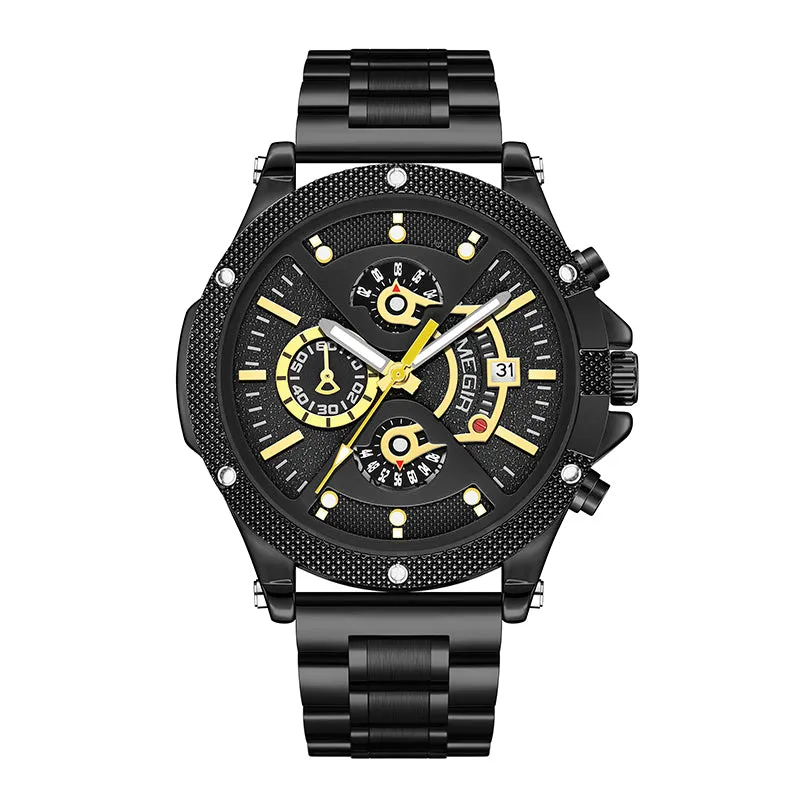 Steel watch multi-function sports watch W1022816