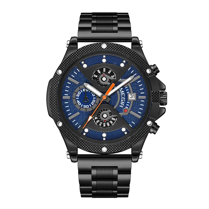 Steel watch multi-function sports watch W1022816