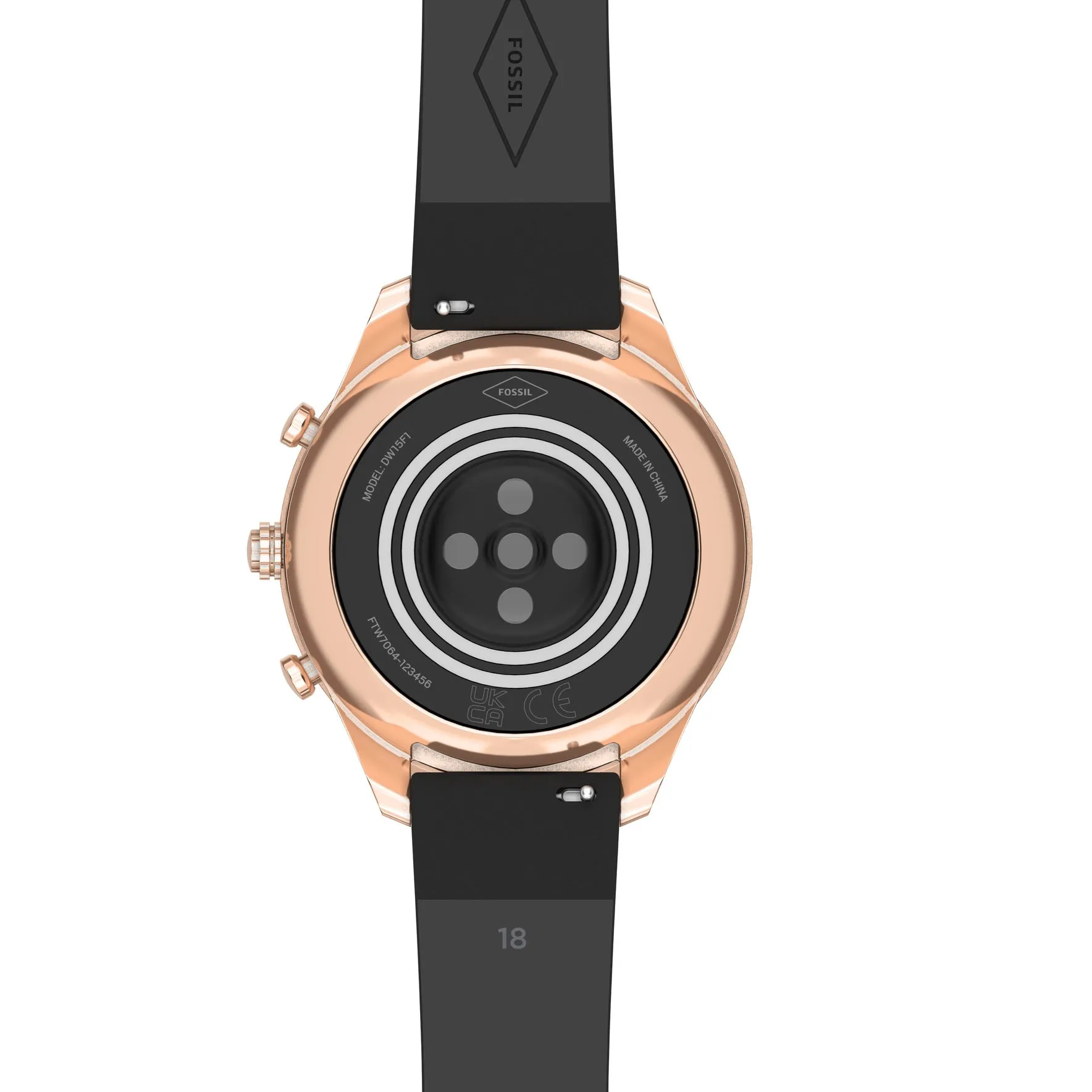 Stella Gen 6 Hybrid Smartwatch Black Leather