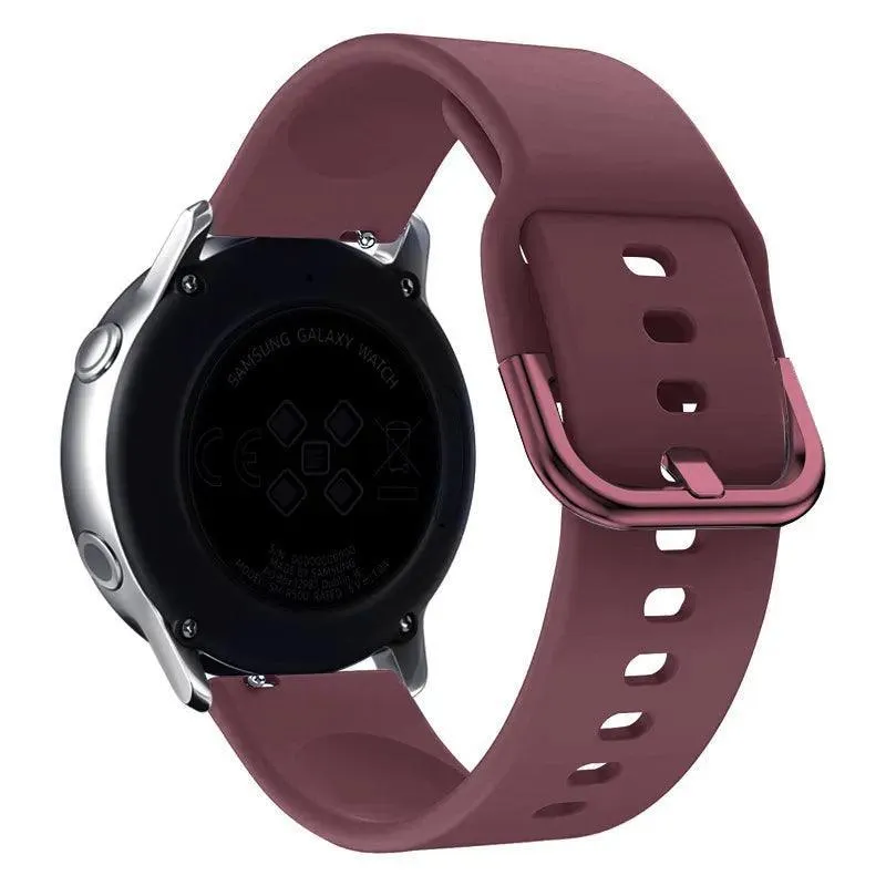 Stylish Silicone Smartwatch Band for Amazfit & Samsung - Elevate Your Style!