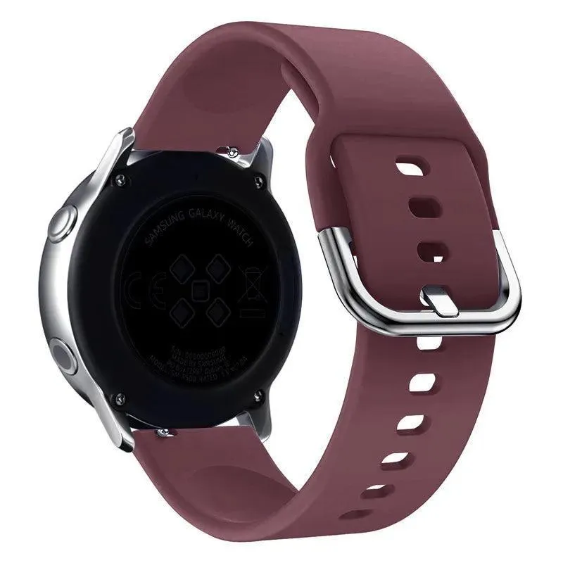 Stylish Silicone Smartwatch Band for Amazfit & Samsung - Elevate Your Style!