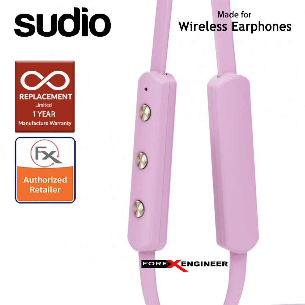 Sudio VASA BLÄ Bluetooth Earphones - Pink (Barcode : 7350071380543)