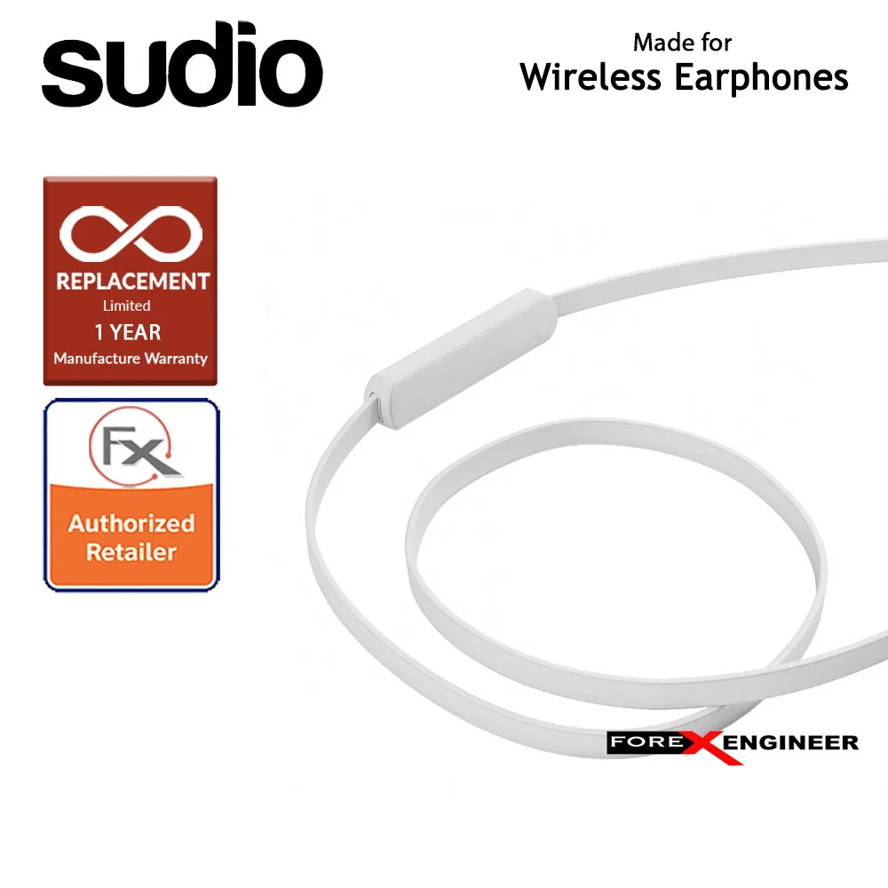 Sudio VASA BLÄ Bluetooth Earphones - White (Barcode : 7350071380512)