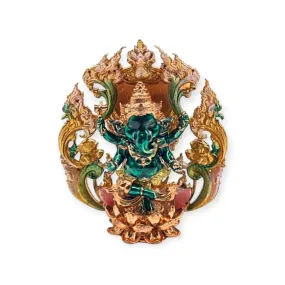 Thai amulet Lord Ganesh Phra Pikkanet Grant 1000 millions luck Lp Liang Lucky Charm Pendant Talisman Holy Blessed Waterproof case