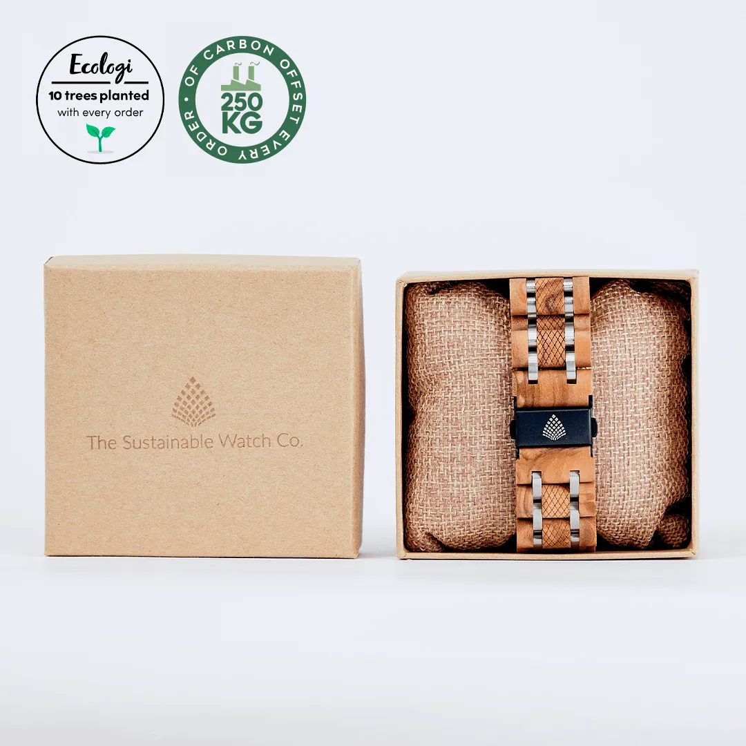 The Olive Apple Watch Strap | Brown