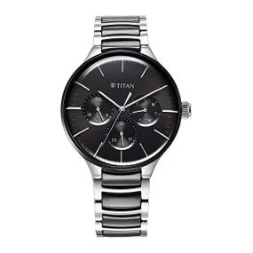 Titan Analog Black Dial Men's Watch-90148KD01