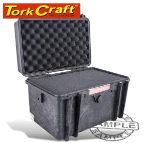 TORK CRAFT HARD CASE 420X300X290MM OD WITH FOAM BLACK WATER & DUST PROOF (382323) PLC1570