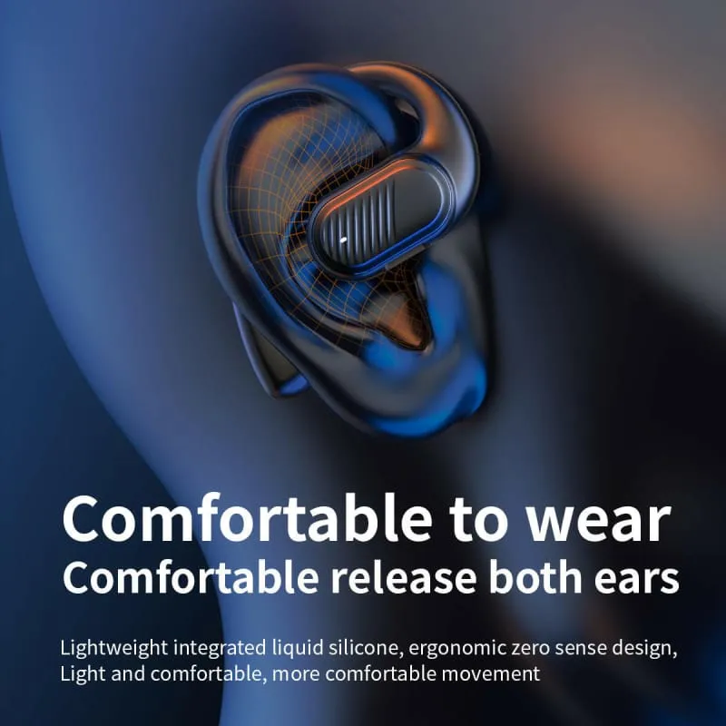 Touch Control Wireless Bluetooth Earphone for Cars with Open-ear Design