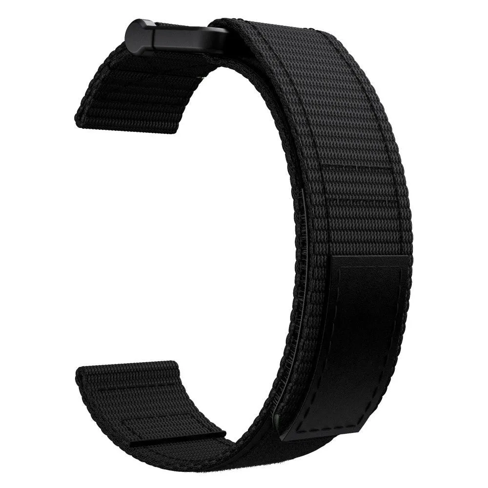 Universal Garmin 22mm Nylon Rem m. Værktøj - Sort