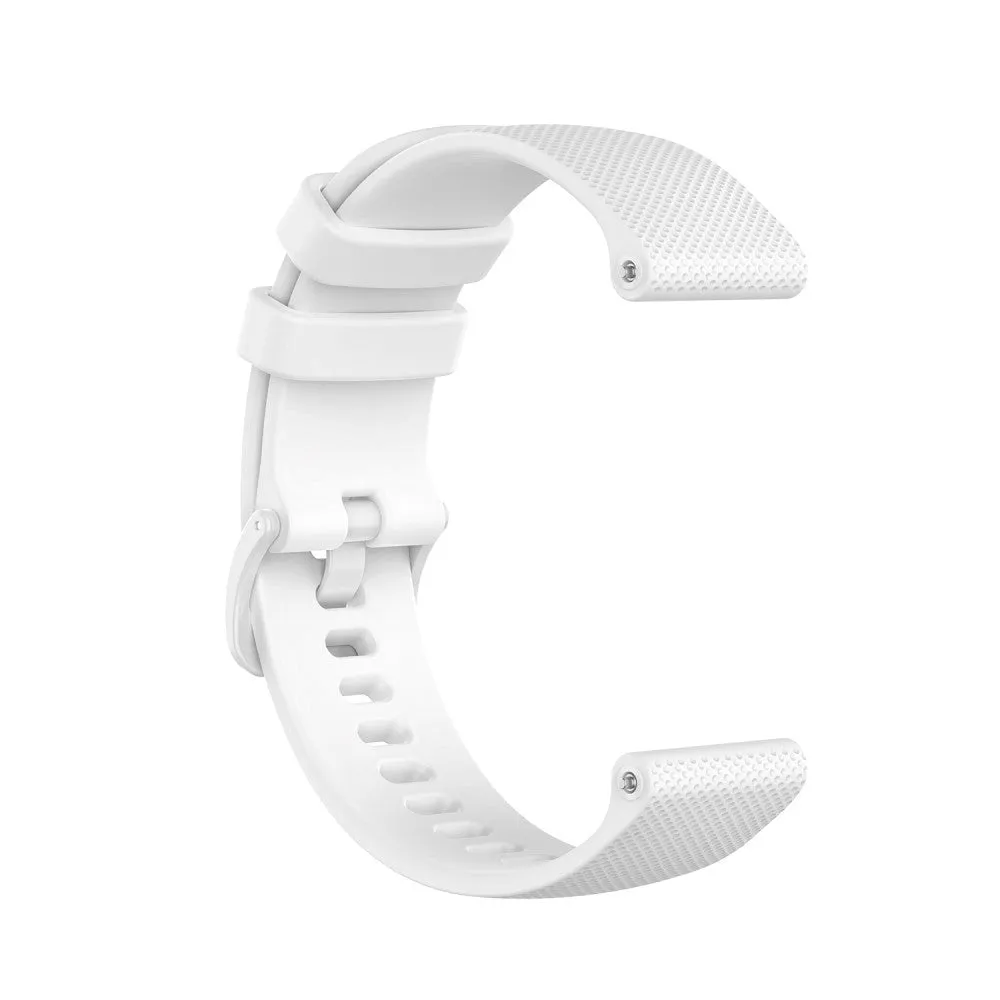 Universal Smartwatch Silikone Rem (18mm) - Hvid