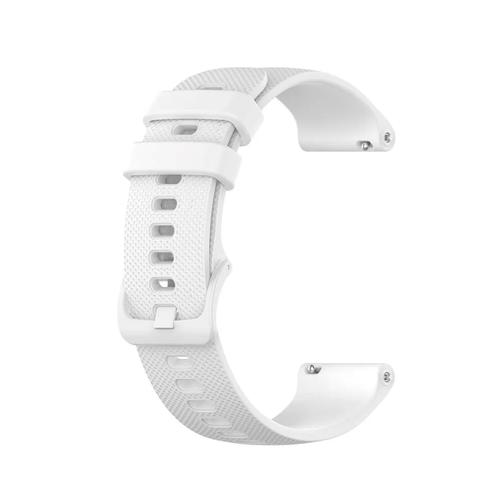 Universal Smartwatch Silikone Rem (18mm) - Hvid