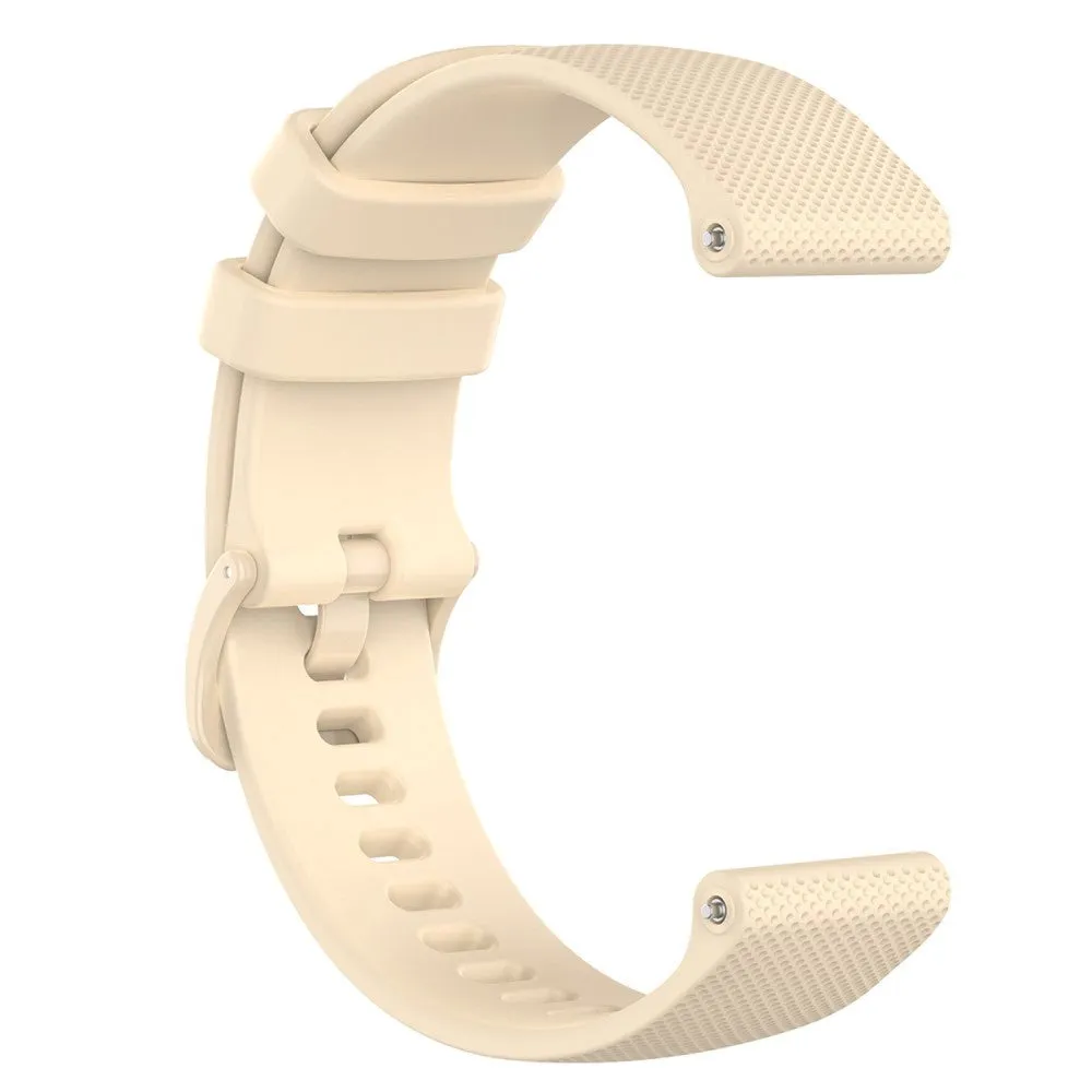 Universal Smartwatch Silikone Rem (20mm) - Beige