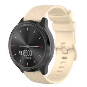 Universal Smartwatch Silikone Rem (20mm) - Beige