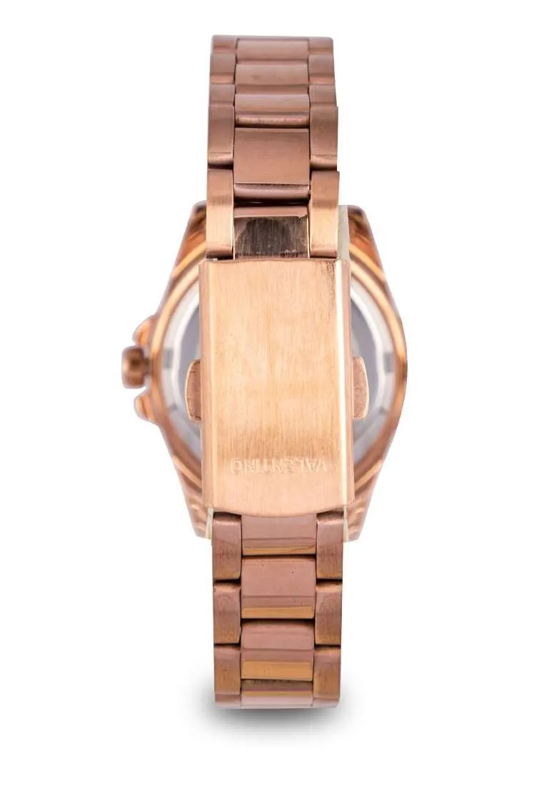 Valentino 20122290-ROSE DIAL Rose Gold Stainless Steel Watch for Women