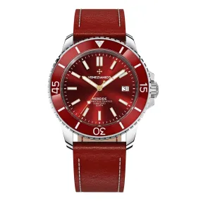 Venezianico Automatic Watch Nereide Red Leather 3321503