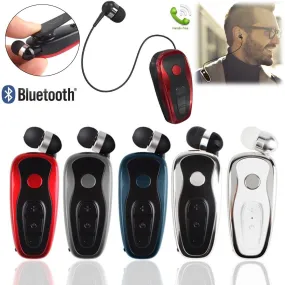 Vibrating Alert Wear Clip Wireless Bluetooth Earphone for Driving