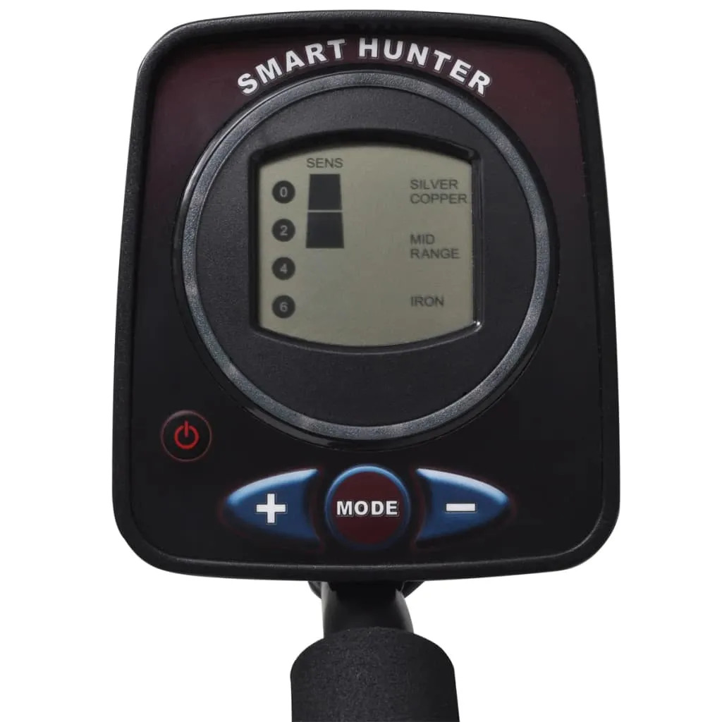 vidaXL Metal Detector 21 cm Search Depth 300 cm LCD Display