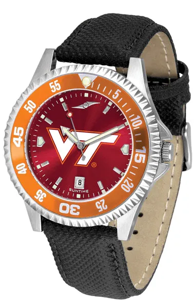 Virginia Tech Competitor Men’s Watch - AnoChrome - Color Bezel