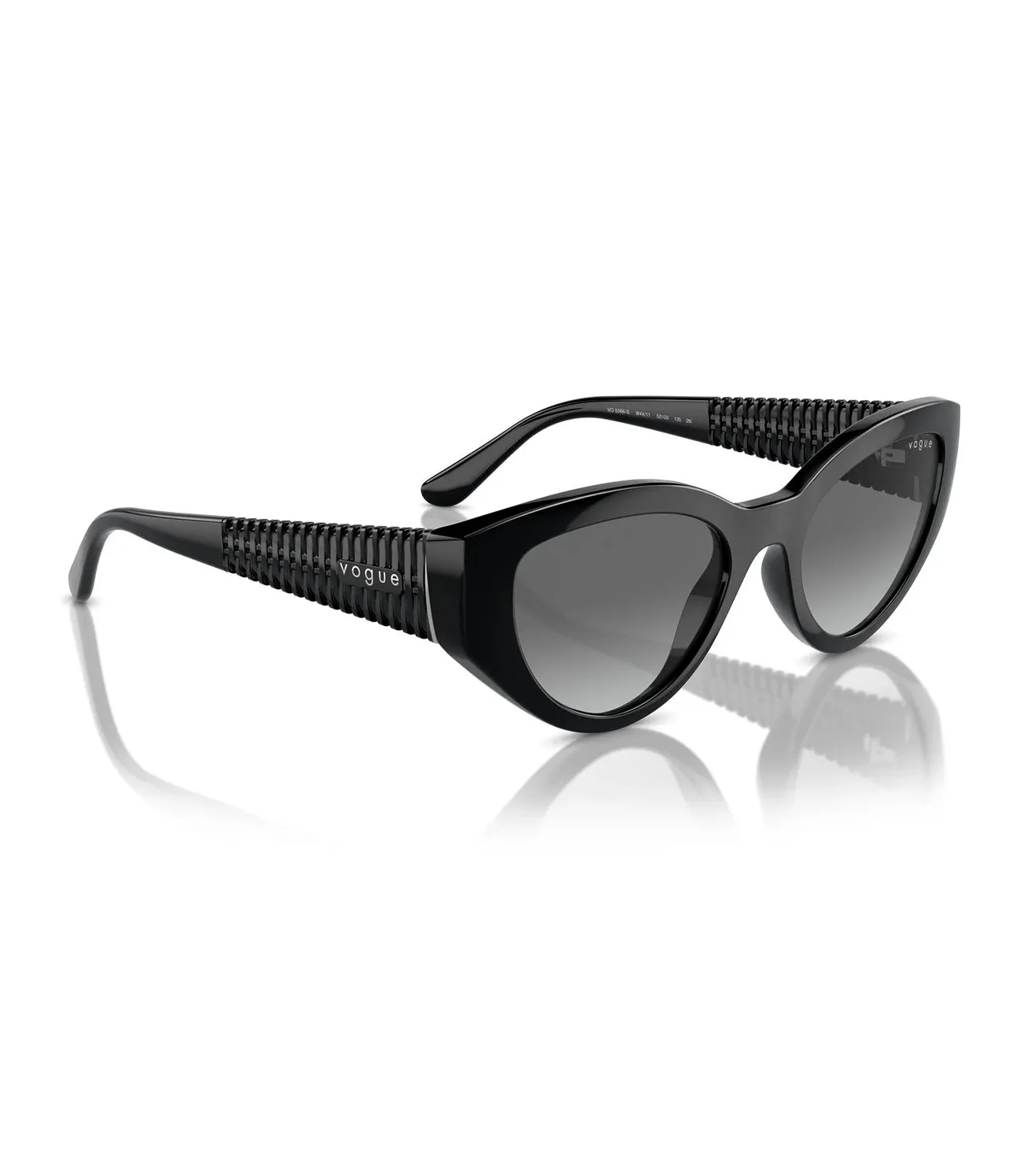 Vogue Women's Grey Cat-Eye Sunglasses