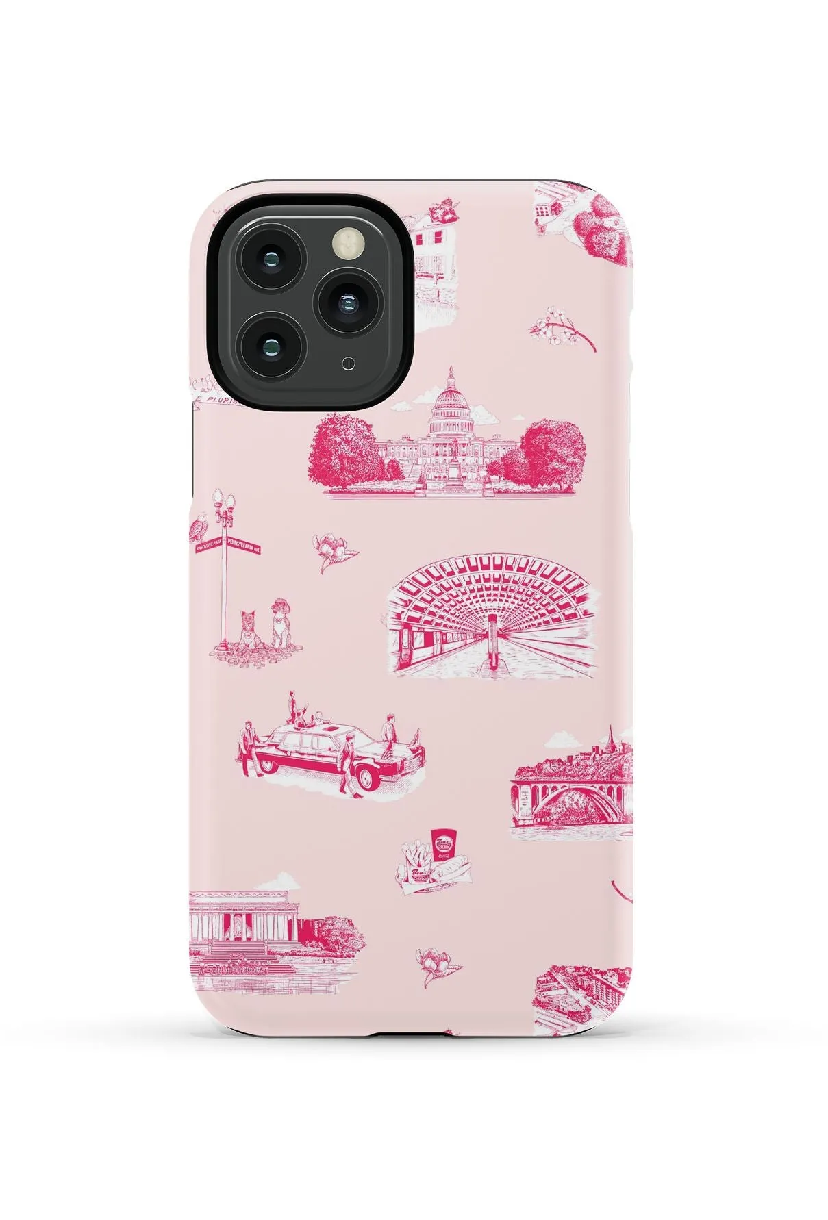 Washington DC Toile iPhone Case