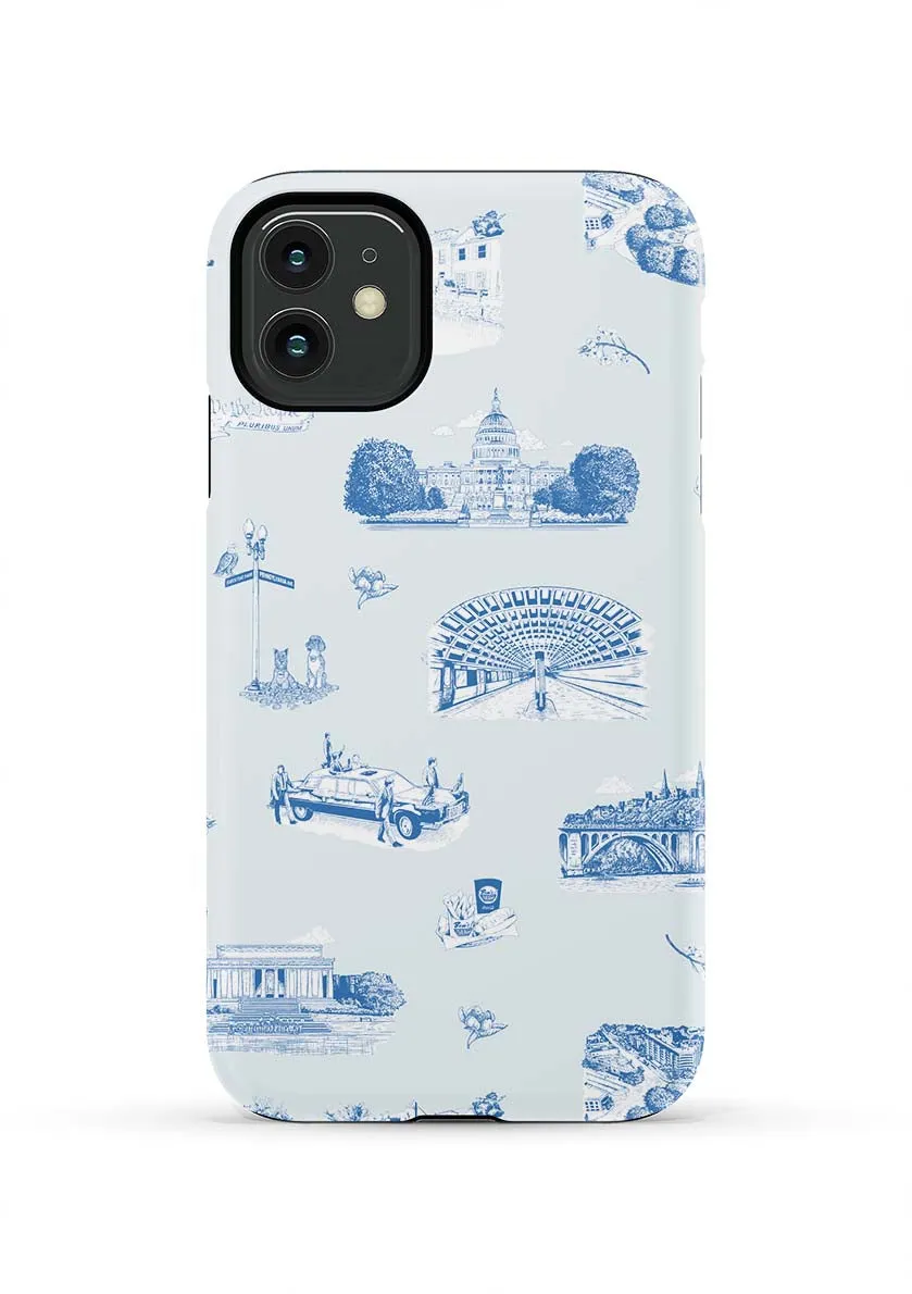 Washington DC Toile iPhone Case