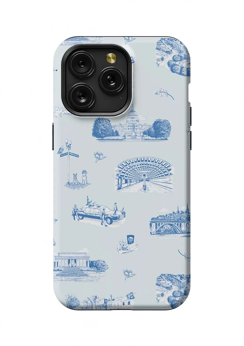 Washington DC Toile iPhone Case