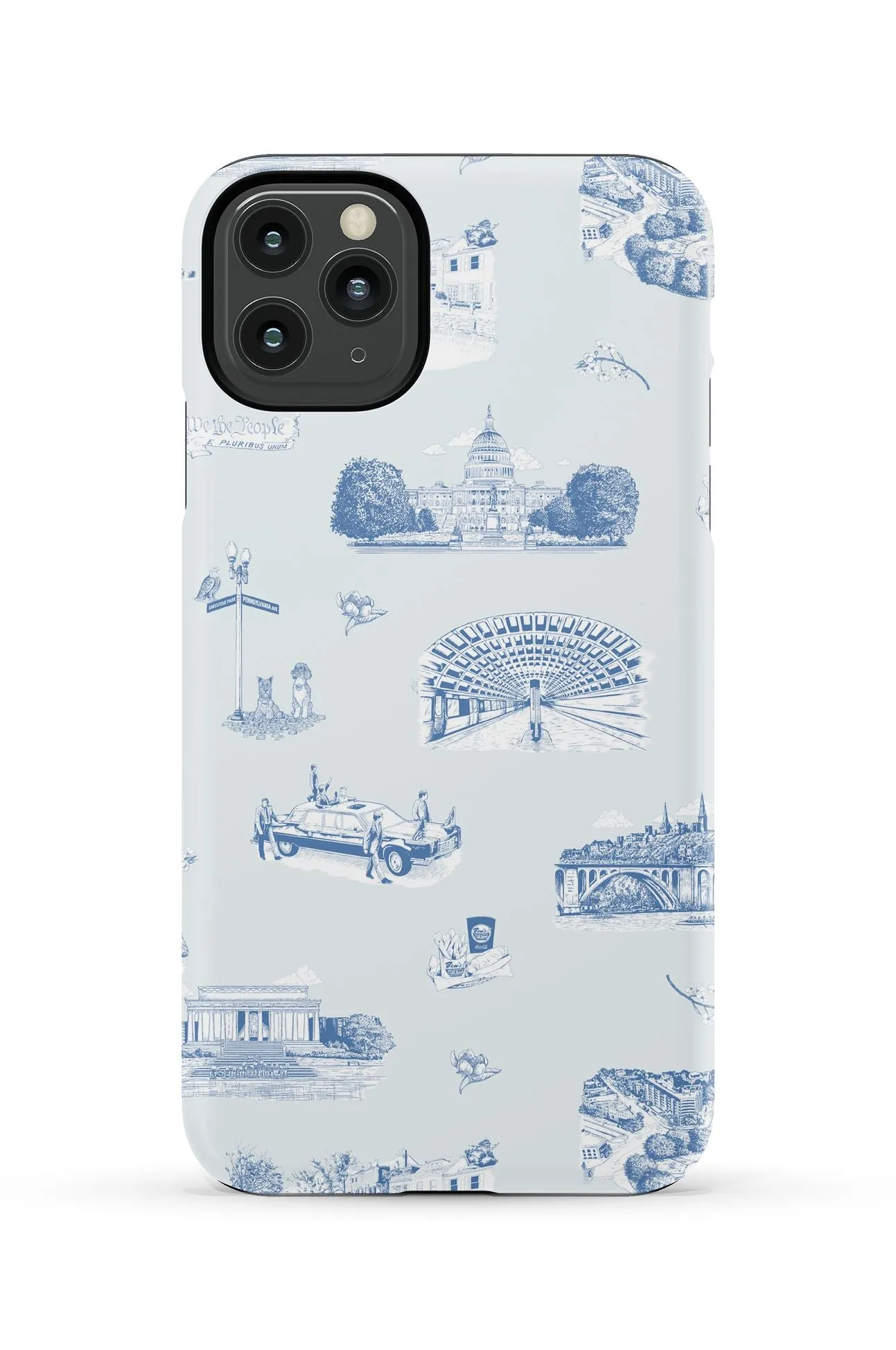 Washington DC Toile iPhone Case