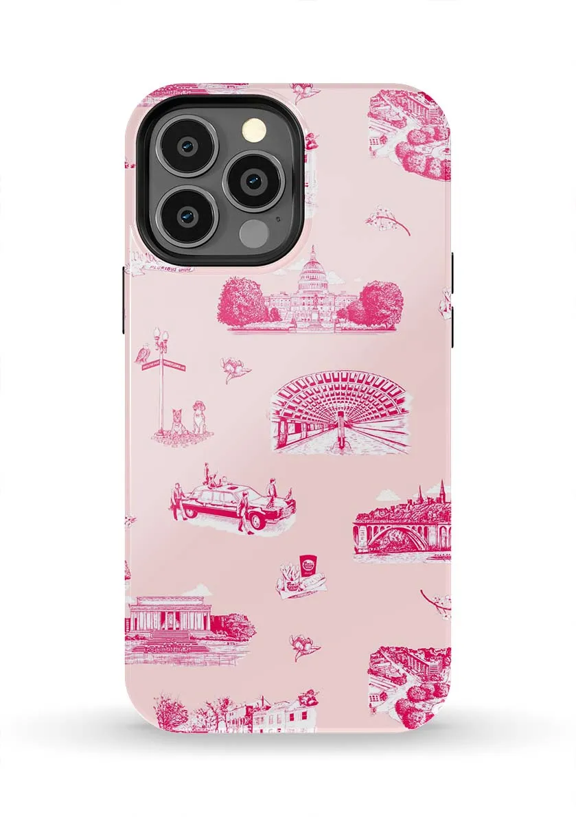 Washington DC Toile iPhone Case