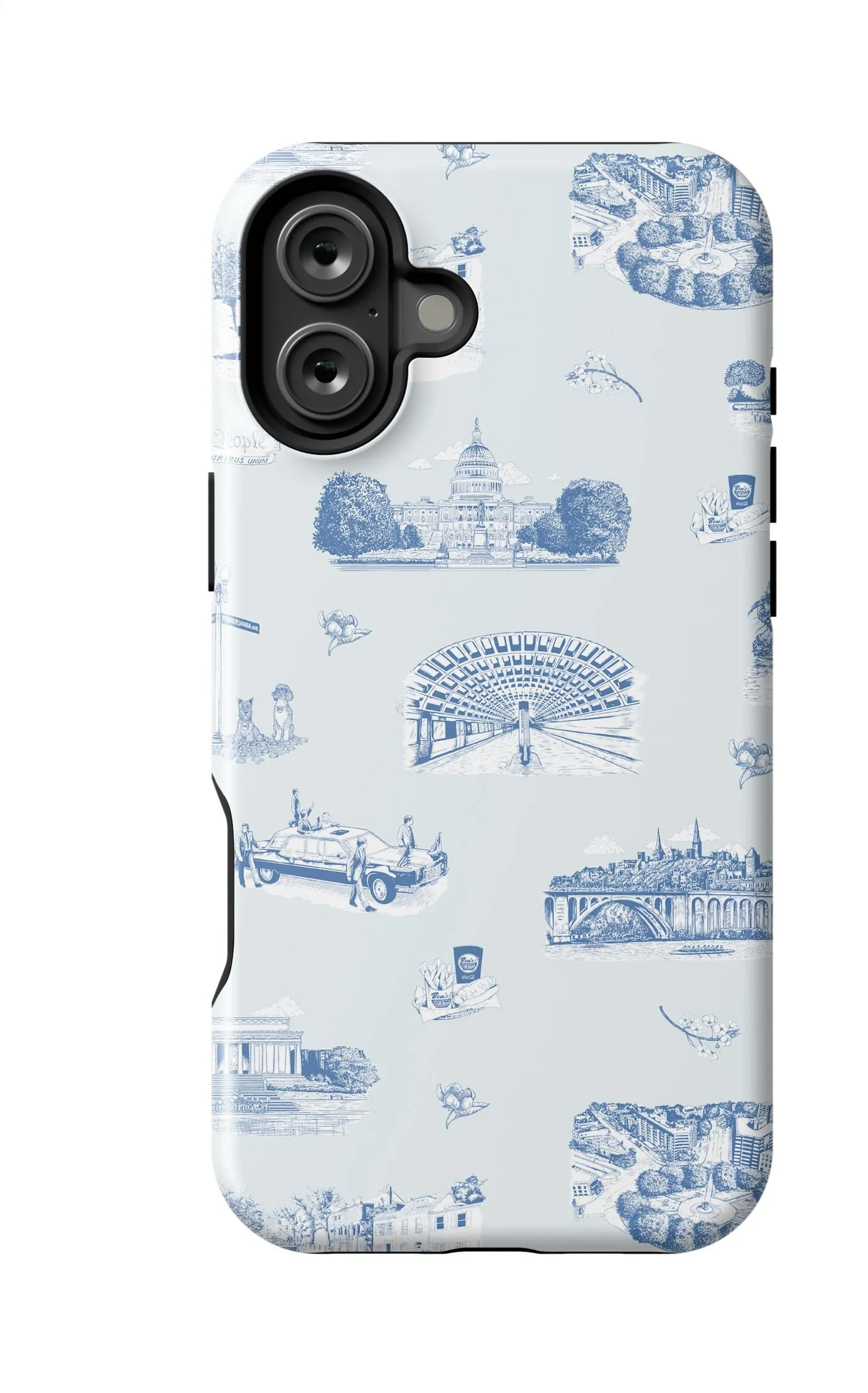 Washington DC Toile iPhone Case