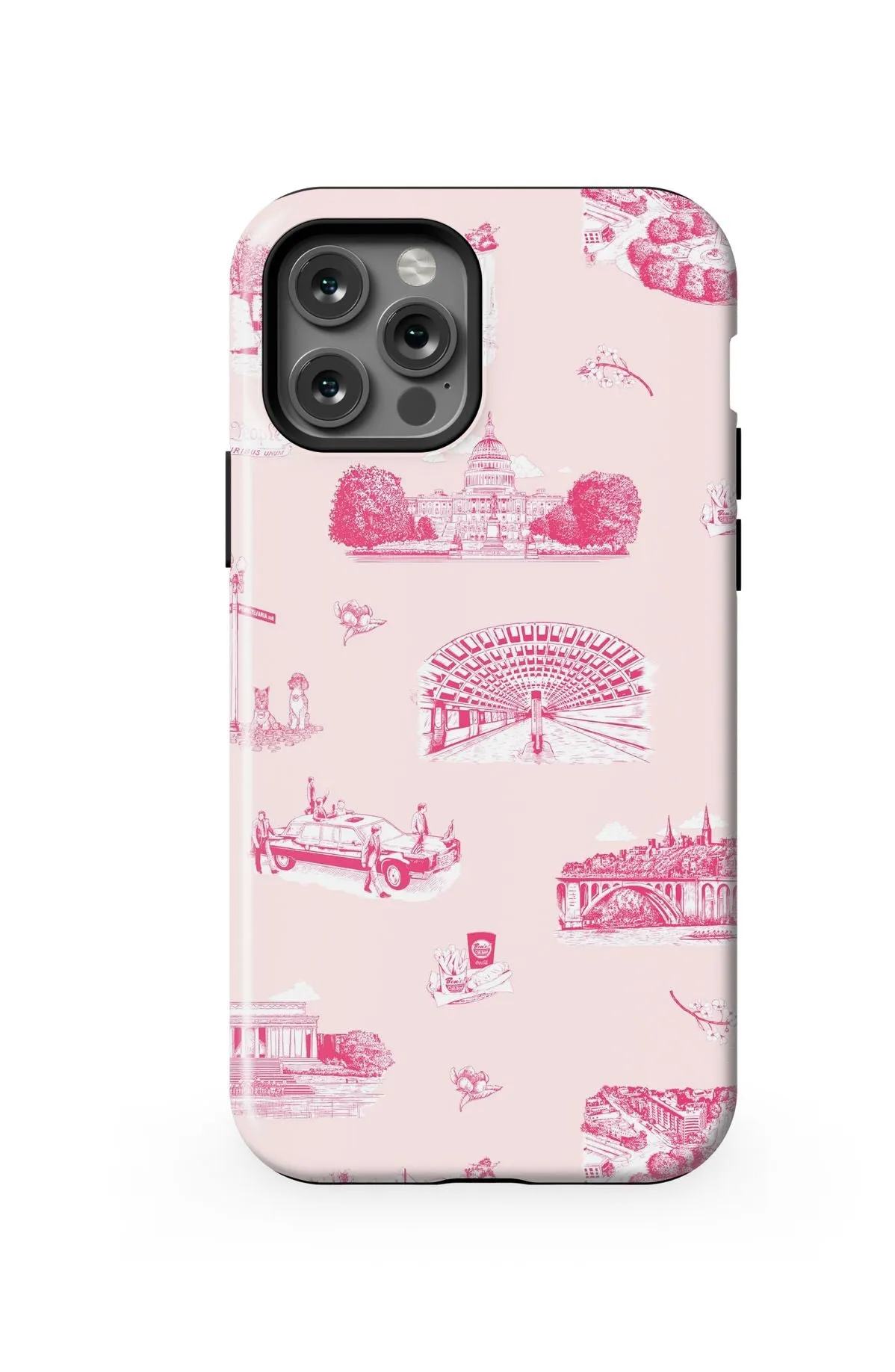 Washington DC Toile iPhone Case