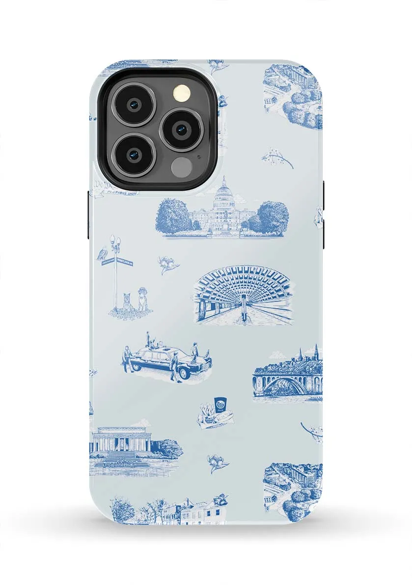 Washington DC Toile iPhone Case